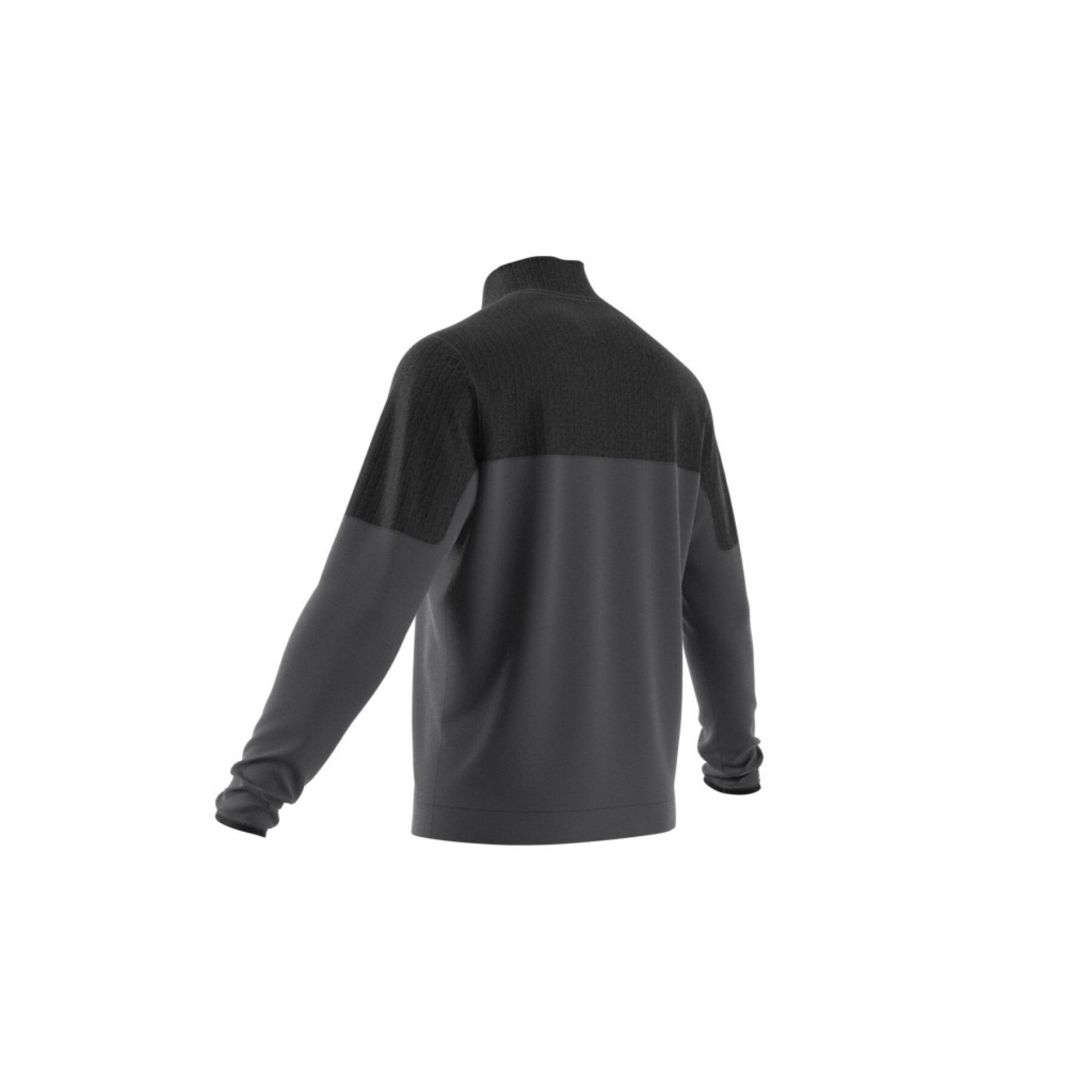 Sweatshirt 1/4 zippé adidas Dwr Colorblock