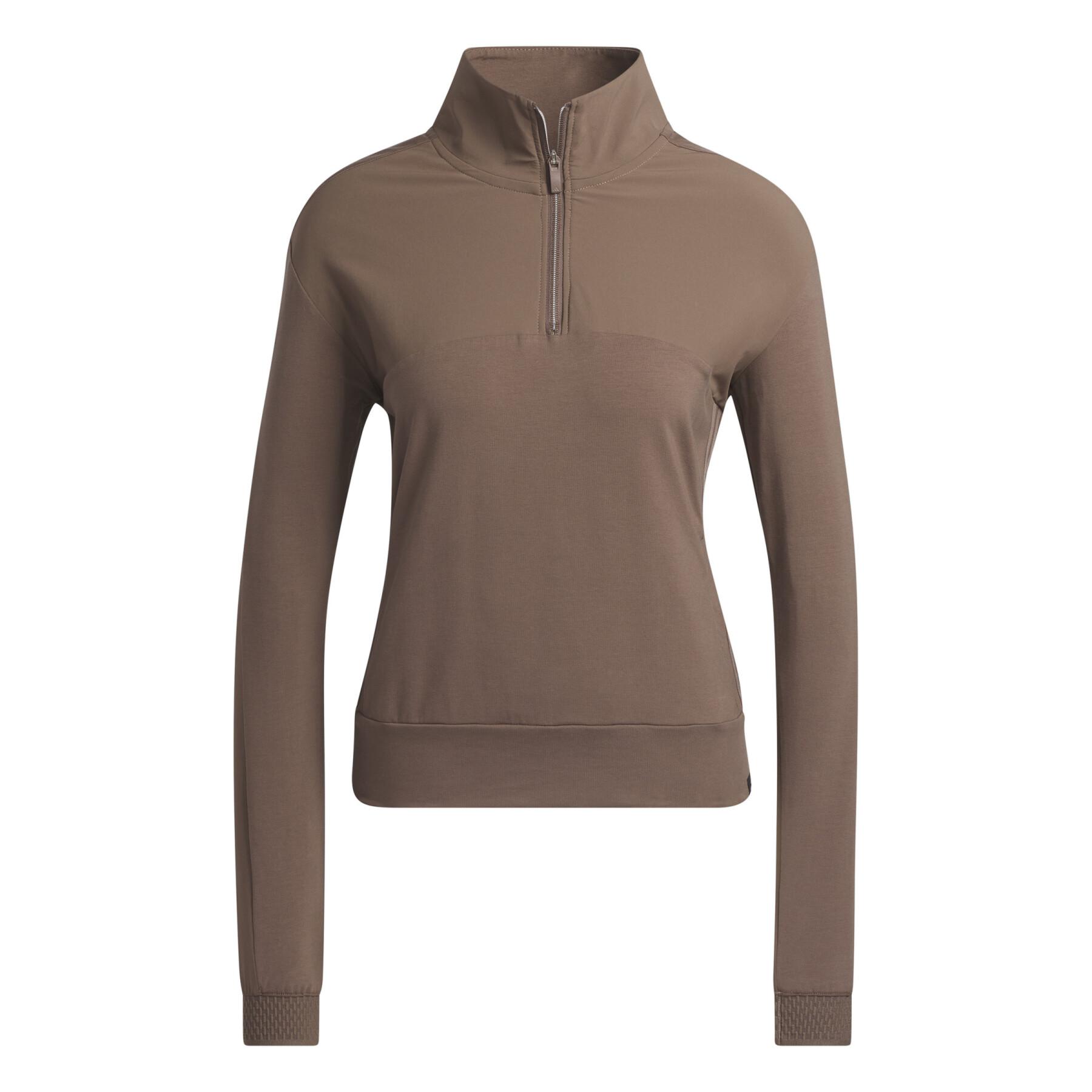 Pull 1/4 zip femme adidas Ultimate365 Tour