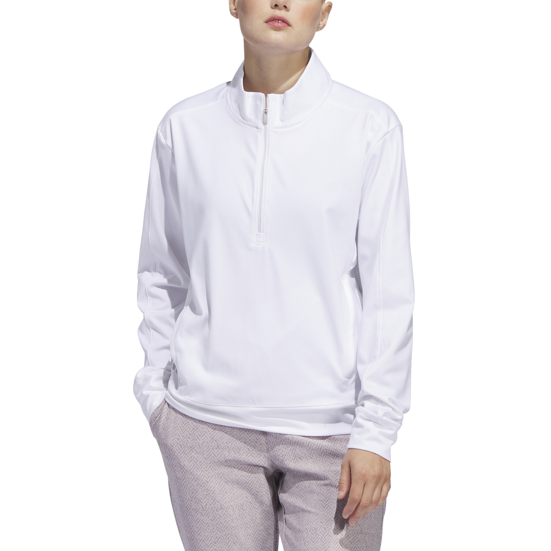 Sweatshirt 1/4 zip femme adidas Ultimate365 Layer