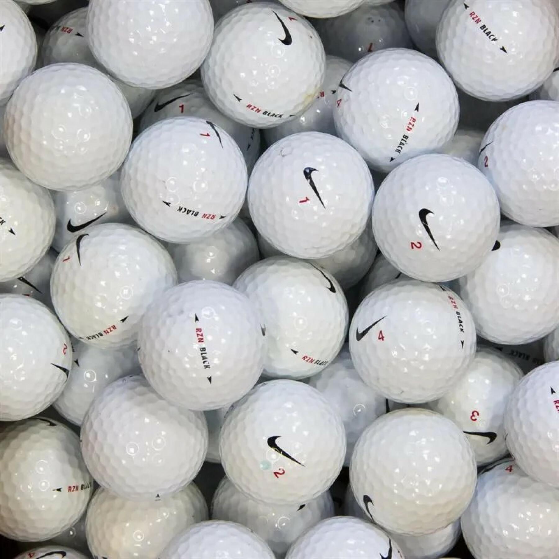 Lot de 100 balles de golf recyclées Nike Rzn Grade B