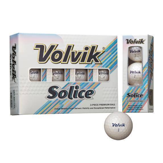 Lots de 3 balles de golf Volvik solice pearl effect balls dz
