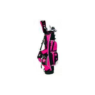 Kit de golf pour fille droitière Boston Junior classic (sac + 3 clubs)