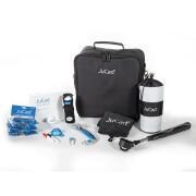 Set de golf n° 3 - sac de roue, serviette, brosse multi-usage, épuisette de golf téléscopique JuCad