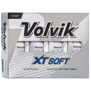Lot de 12 balles de 3 pièces de golf Volvik XT Soft Urethane